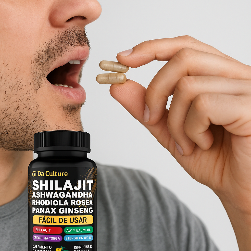 Fórmula Avanzada 8 en 1  Shilajit Blend Premium - BLACK FRIDAY